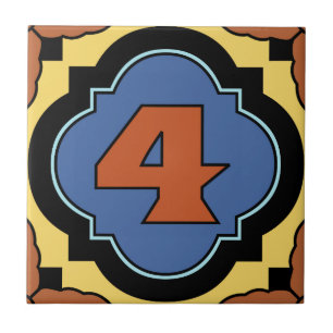 Carreau Catalina Island Numéro d'adresse Pièce 4