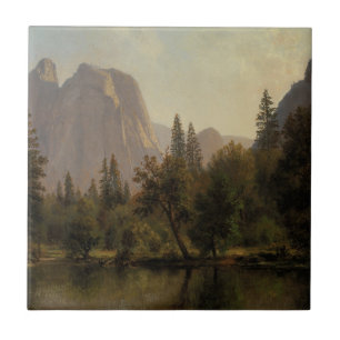 Carreau Cathedral Rocks, Yosemite Valley Albert Bierstadt