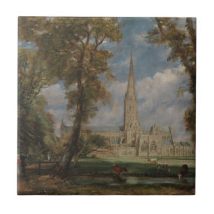 Carreau Cathédrale de John Constable Salisbury du Bish
