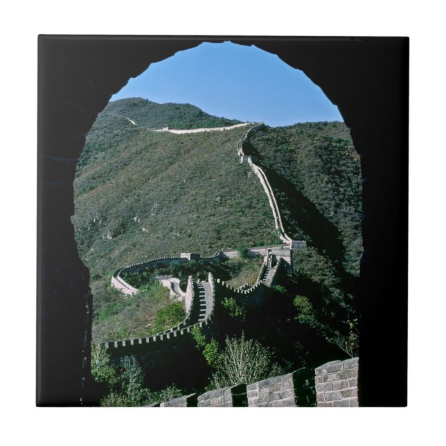 Carreau Célèbre Grande Muraille de Chine - Pékin, Asie (Devant)