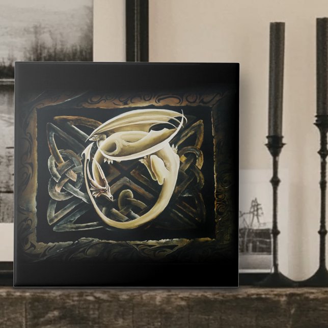 Carreau Céltic Knot Creative Dragon (Créateur téléchargé)