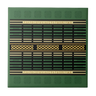 Carreau Celtic Runes 2 Ceramic Tile