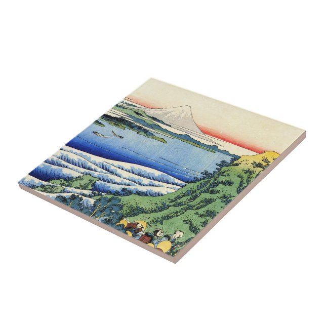 Carreau Cent poèmes expliqués par l'infirmière Hokusai (Côté)