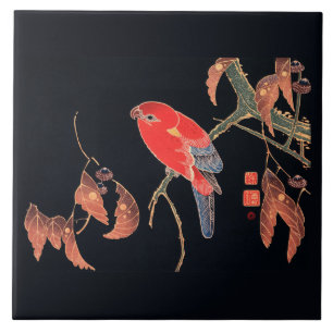 CARREAU CÉRAMIQUE: BLOC DE BOIS JAPONAIS : ITÖ JUK