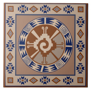 Carreau Céramique Céleste Hunab Ku Maya
