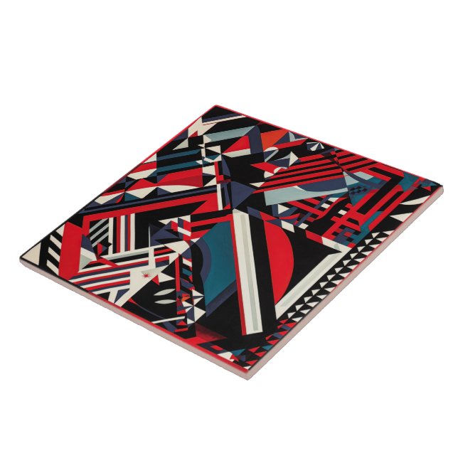 Carreau céramique de style art déco cool (Côté)