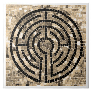 Carreau céramique LABYRINTH V 6x6 - Blanc