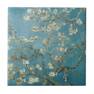 CARREAU CÉRAMIQUE: VINCENT Van Gogh : ALMOND BLOSS