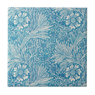 CARREAU CÉRAMIQUE: WILLIAM MORRIS : "MARIGOLD"