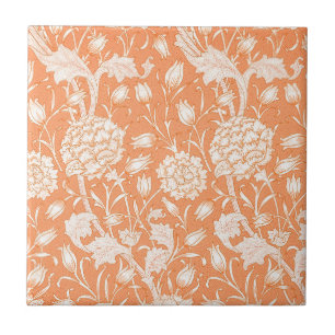 CARREAU CÉRAMIQUE: WILLIAM MORRIS : TULIP SAUVAGE