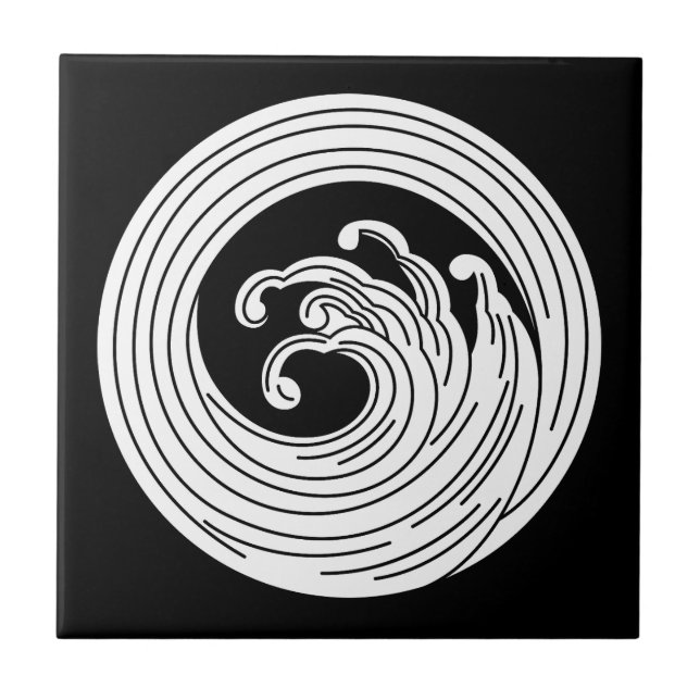 Carreau Cercle de Swirl (Devant)
