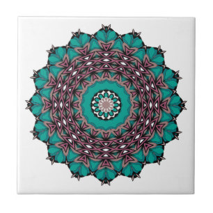 Carreau Cercle ornementale abstraite mandala ornementale p