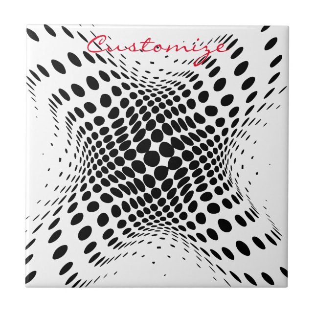Carreau Cercles demi-tons Abstraits X Thunder_Cove (Devant)