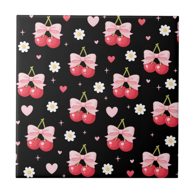 Carreau Cerises Coquettes (Devant)