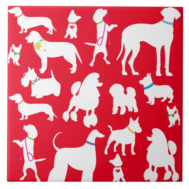 Carreau C'est une vie de chien (Devant)