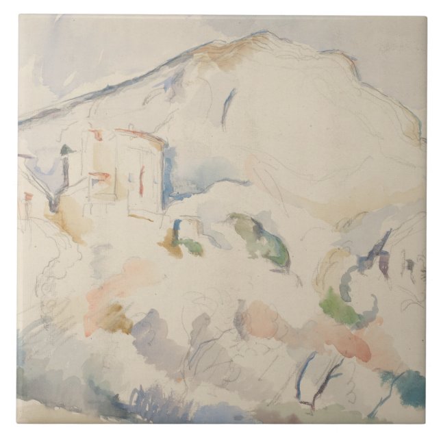 Carreau Cezanne-Château de Paul Noir et Mont (Devant)