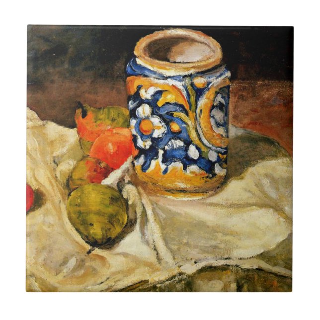 Carreau Cezanne : La vie morte avec Jar italien (Devant)