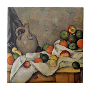 Carreau Cezanne - Rideau, Jug et Fruit