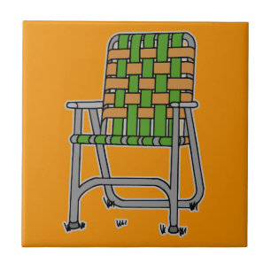 Carreau Chaise de jardin pliante