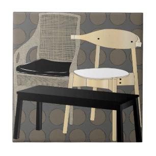 Carreau Chaises Ikea Meubles Carrelage Brown