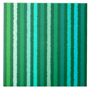 Carreau Chalk Stripes - Jade Green et Aqua