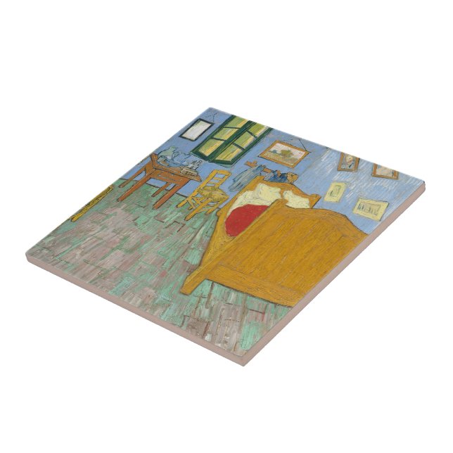 Carreau Chambre de Van Gogh à Arles - Jaune et Bleu Classi (Côté)