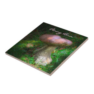 Carreau Champignons de bois - Penny Bun, Porcino