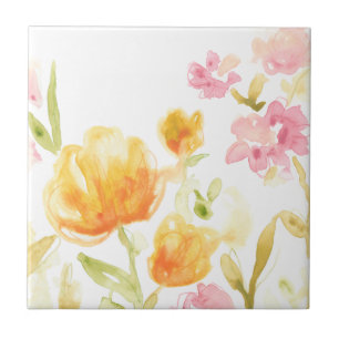 Carreau Chanson florale I