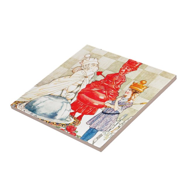 Carreau Chansons D'Alice : La Poisson Riddle (Côté)