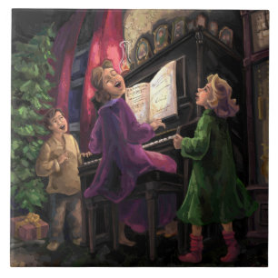 Carreau Chant de Noël le long