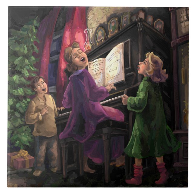 Carreau Chant de Noël le long (Devant)