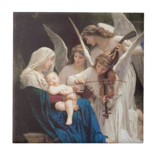 Carreau Chant des Anges (1881) de Bouguereau