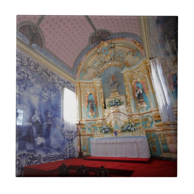 Carreau Chapelle aux Açores (Devant)