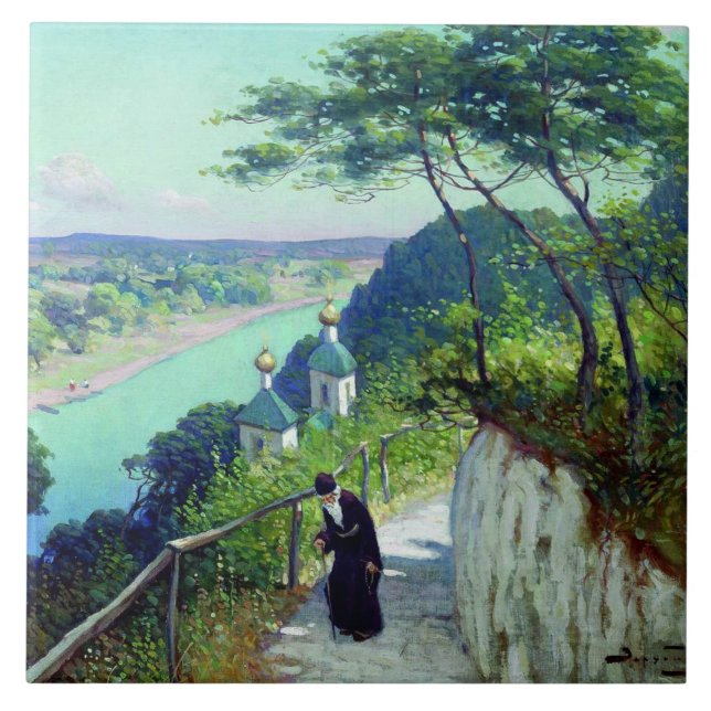 Carreau Chapelle du monastère de Svyatogorsk (Devant)