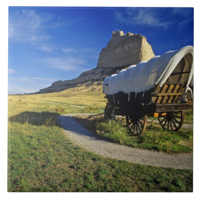 Carreau chariot Conestoga à Scottsbluff National (Devant)