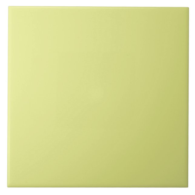 Carreau Chartreuse-Jaune couleur unie (Devant)