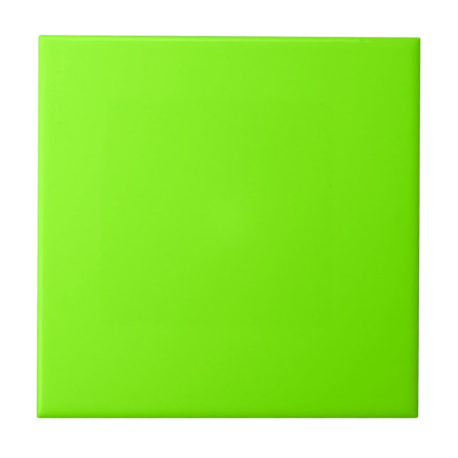Carreau Chartreuse/Neon Green 7FFF00 Option couleur et ima (Devant)