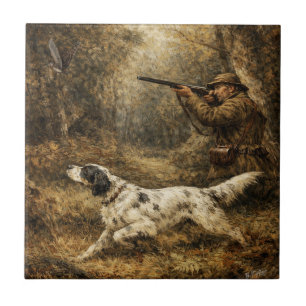 Carreau Chasse à la bécasse