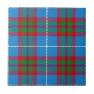 Carreau Chasse Clan D'Édimbourg Tartan Plaid