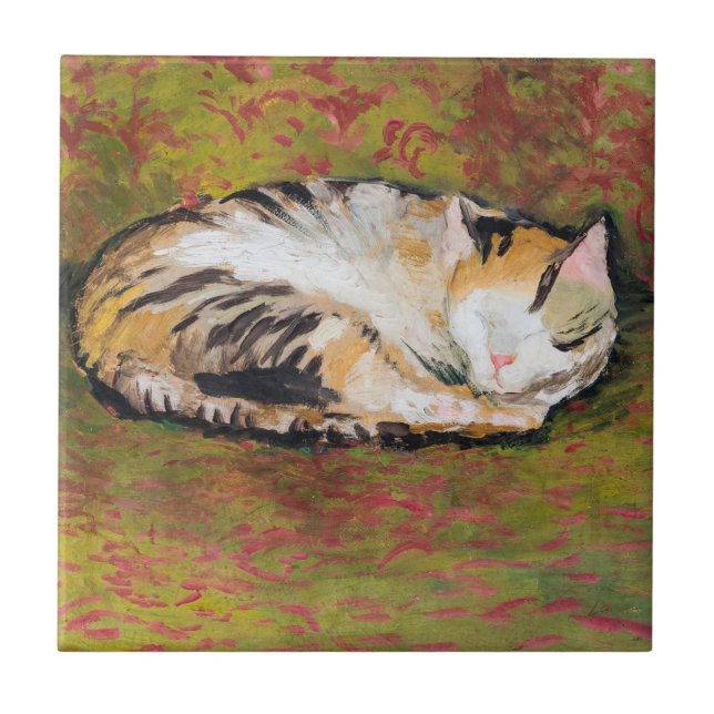 Carreau Chat, Août Carrelage en céramique Macke (Devant)