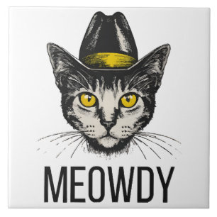 Carreau Chat Drôle de Miaou