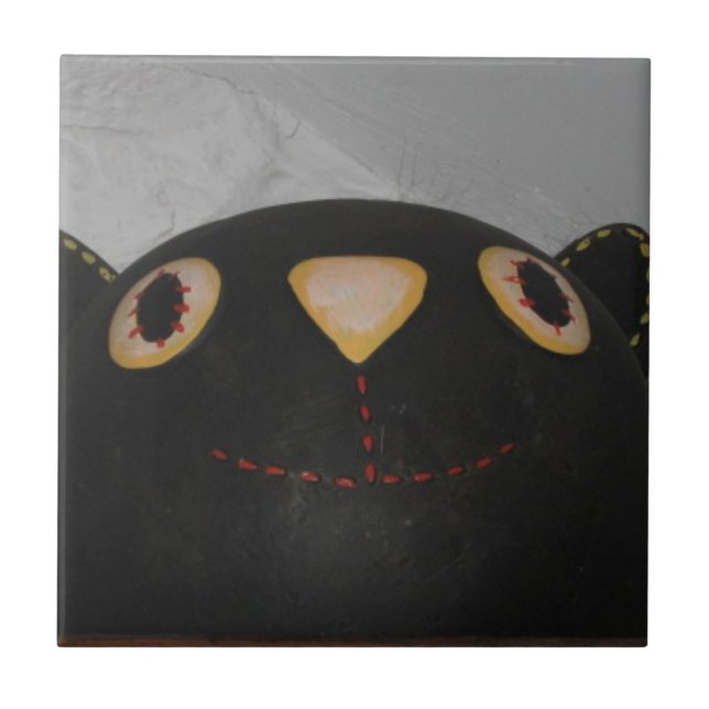 Carreau Chat noir (Devant)