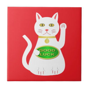 Carreau Chat Oriental Lucky