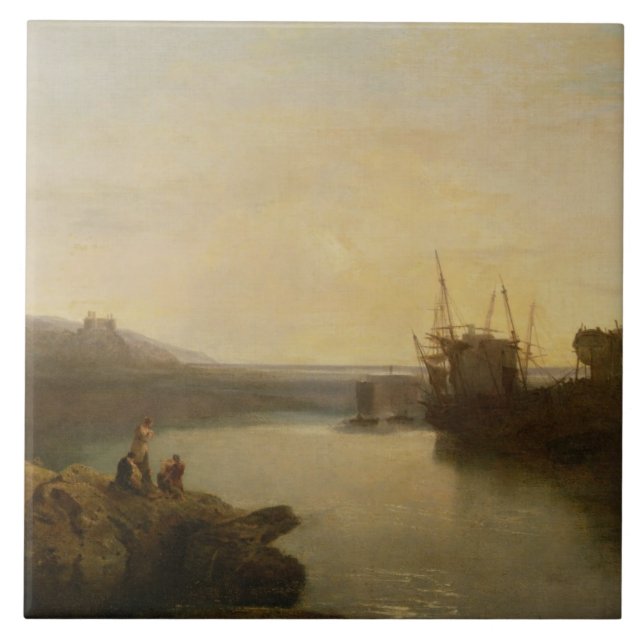 Carreau Château de Joseph Mallord William Turner | (Devant)