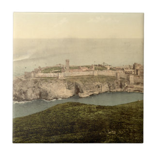 Carreau Château de peau, l'île de St Patrick, île de Man