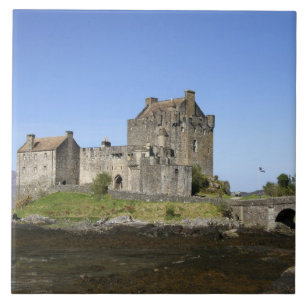 Carreau Château d'Eilean Donan, Écosse. Le célèbre Eilean