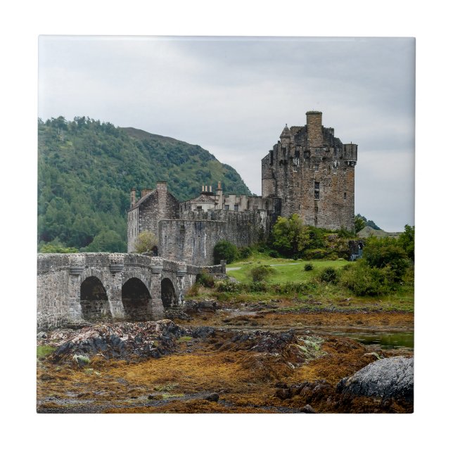 Carreau Château d'Eilean Donan, Loch Duich - Écosse, Royau (Devant)