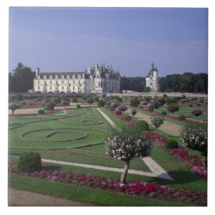 Carreau Château du Chenonceau, Vallée de la Loire,
