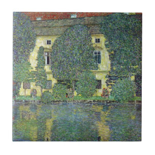 Carreau Château Kammer sur l'Attersee III de Gustav Klimt