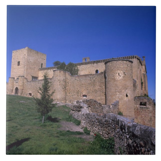 Carreau Château Pedraza, Castille-et-León, Espagne (Devant)